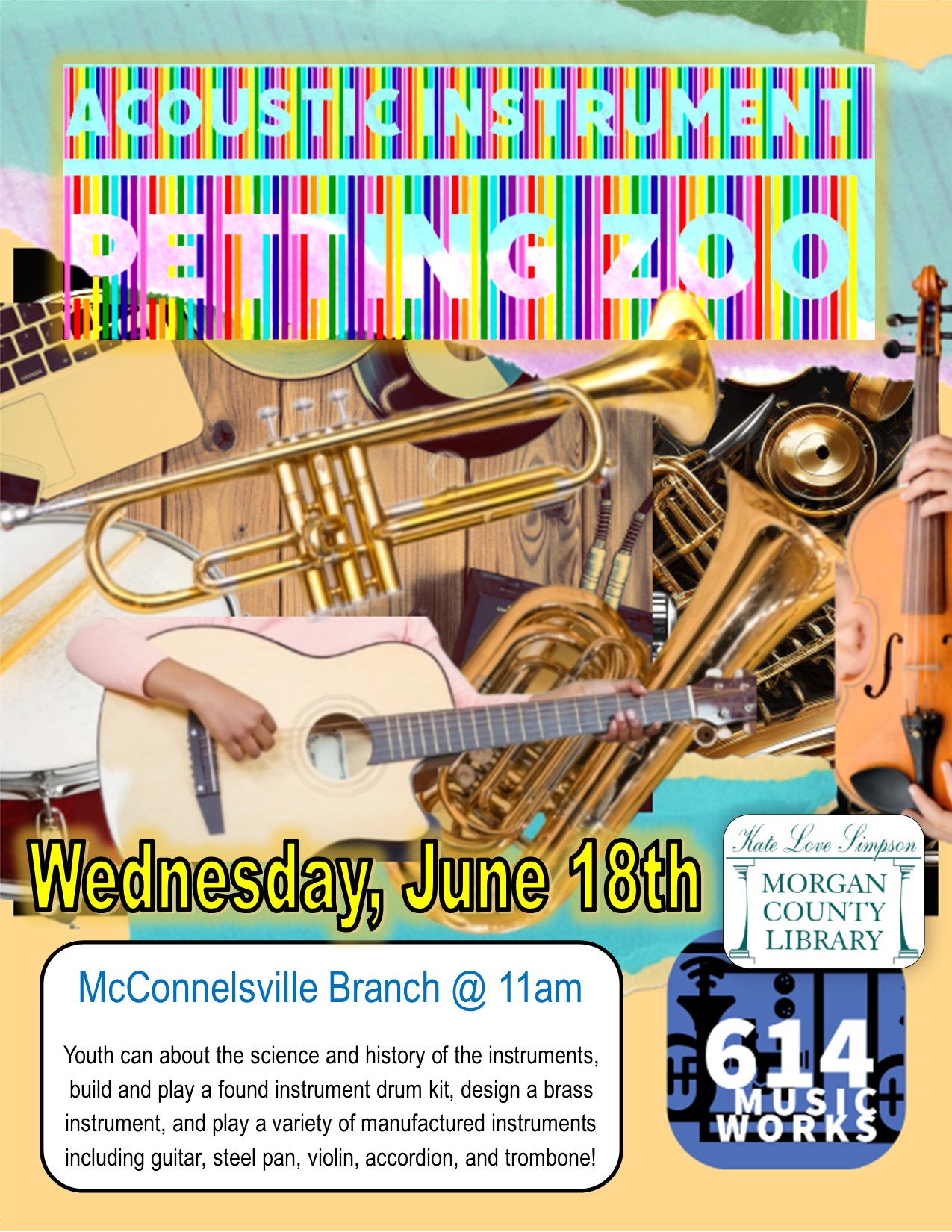 Acoustic Petting Zoo - Musical Youth Program