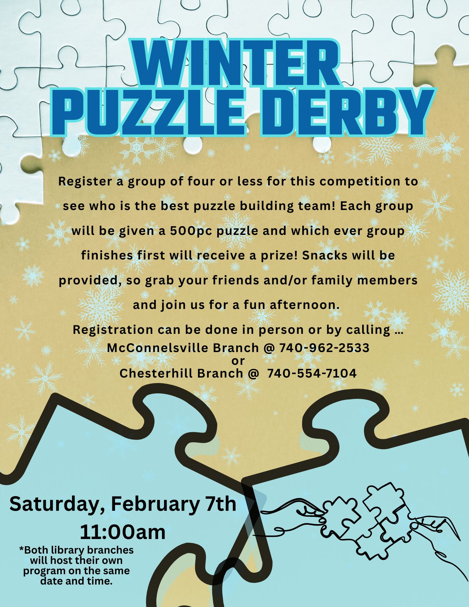 Winter Puzzle Derby 2026
