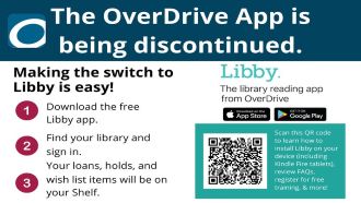 OverDrive App being discontinued
